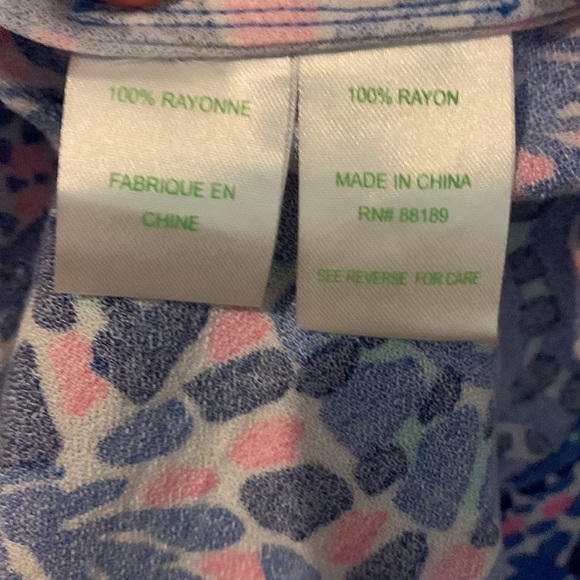 EUC Lilly Pulitzer Achelle Swing Dress in Multi Tic Tac Tile sz XXS - Picture 5 of 9